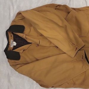 Mens LLbean field coat with woal/nylon liner